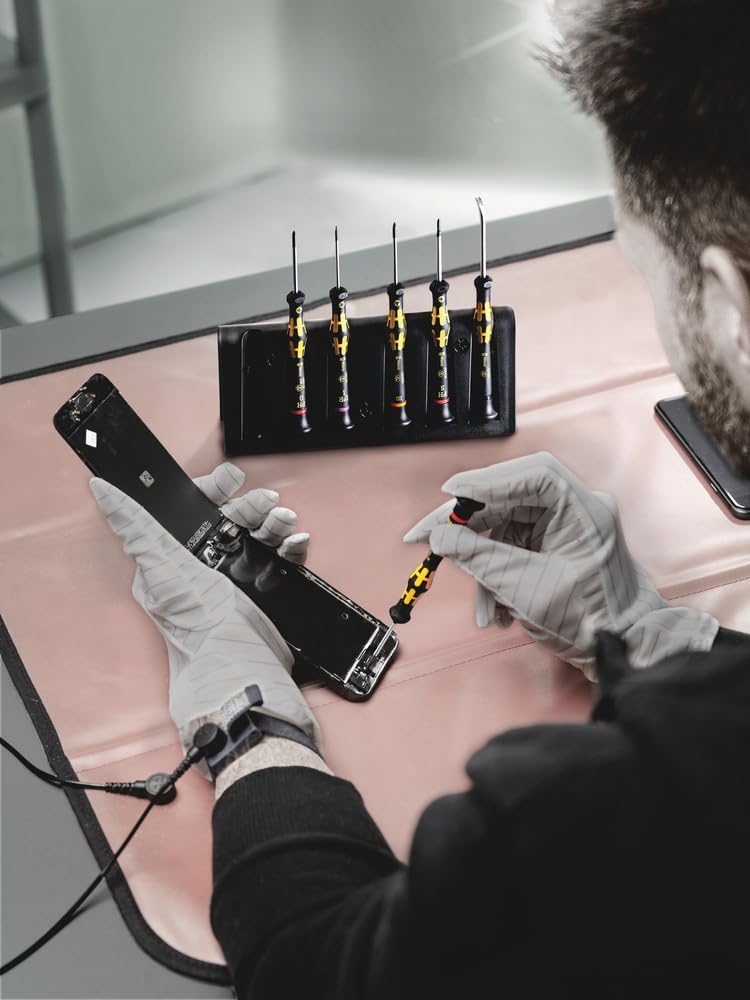 Kit de reparació per a smartphones Kraftform Micro 6 ESD (6 peces) Wera