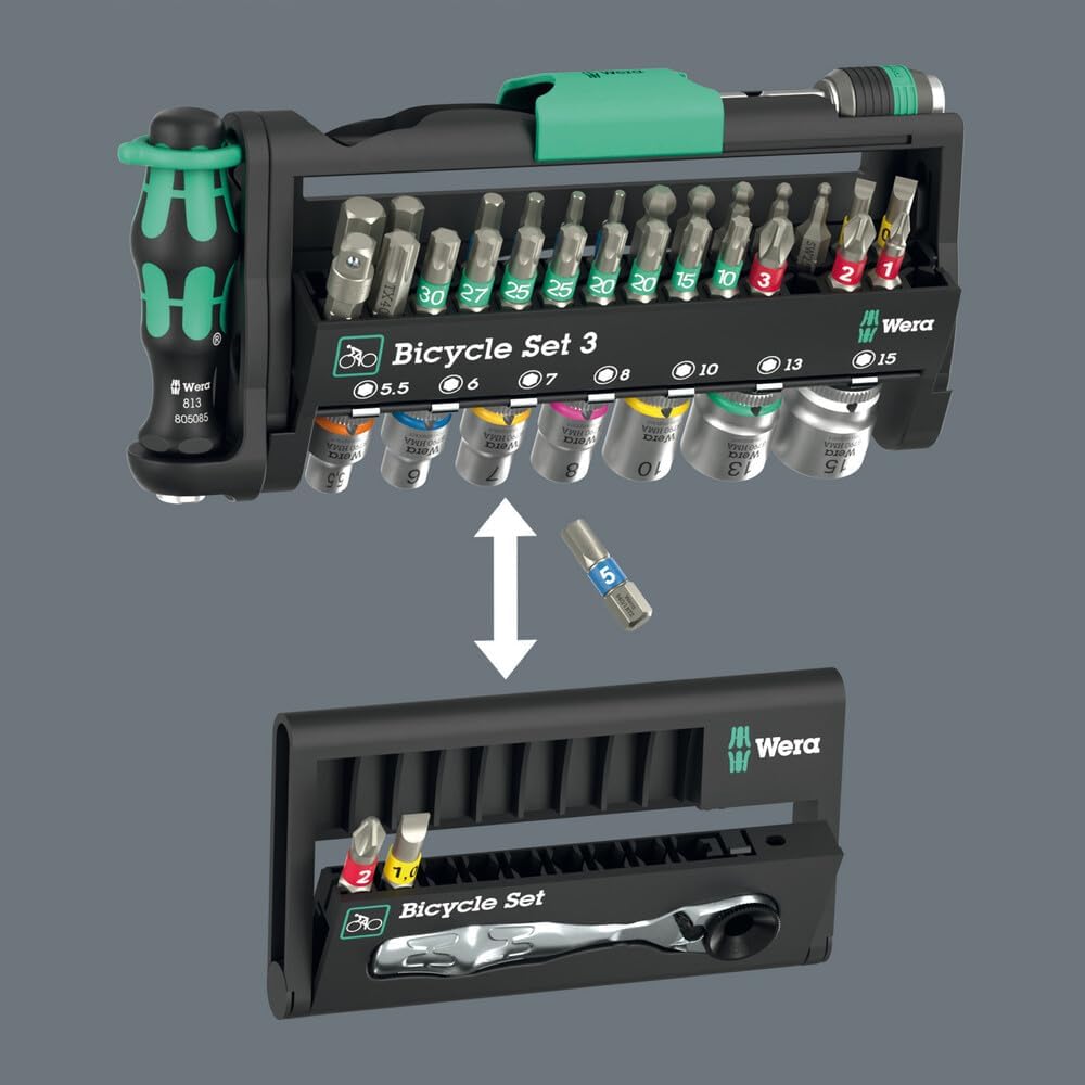Kit d’eines per a bicicleta de 41 peces Wera Bicycle Set 3 ref.004187