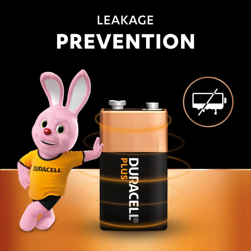 Pila alcalina Duracell Plus Power de 9 V