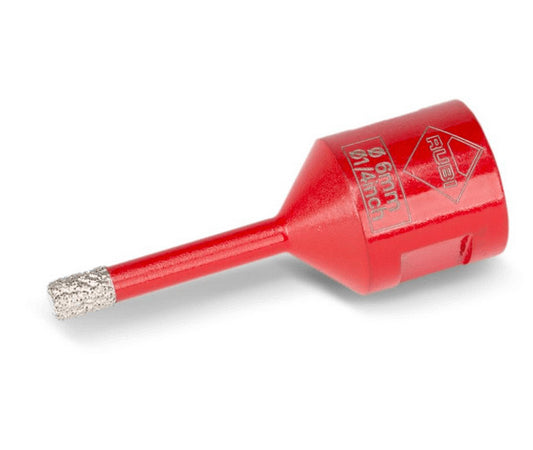 Broca de diamant Drygres 4 Drill Hex M14 per a esmoladora Rubi