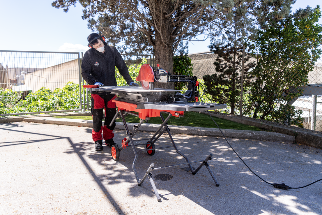 Talladora elèctrica DT-250 MAX transportable amb efecte de tronzadora Rubi