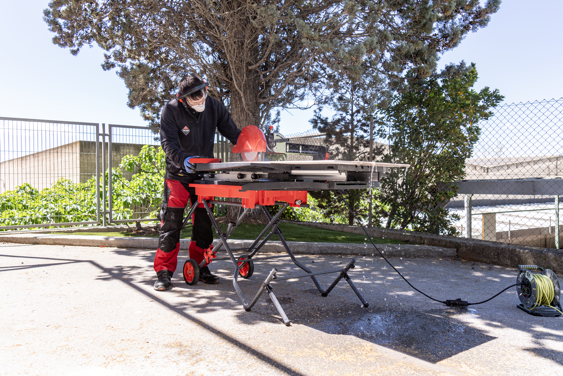 Talladora elèctrica DT-250 MAX transportable amb efecte de tronzadora Rubi