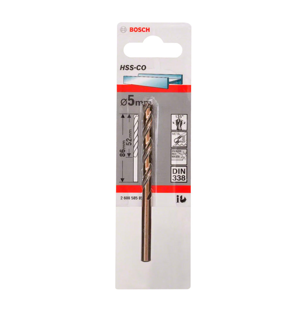 Broca de cobalt HSS-Co DIN338 Bosch