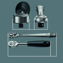 Carraca 8004 A Zyklop Metal 1/4" Wera