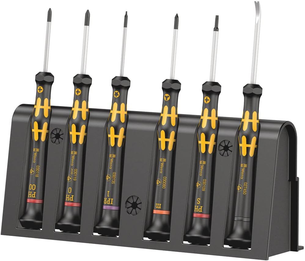 Kit de reparació per a smartphones Kraftform Micro 6 ESD (6 peces) Wera