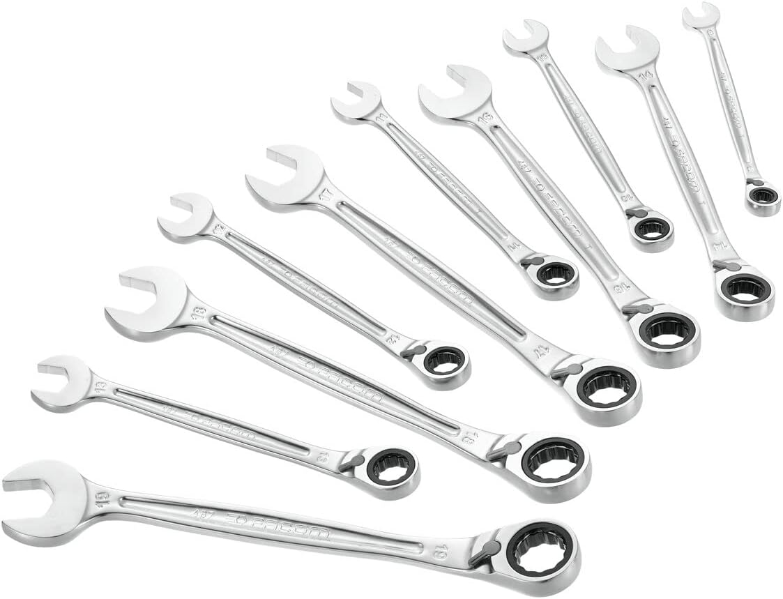 Joc de 10 claus mixtes 467B.JP10PB Facom