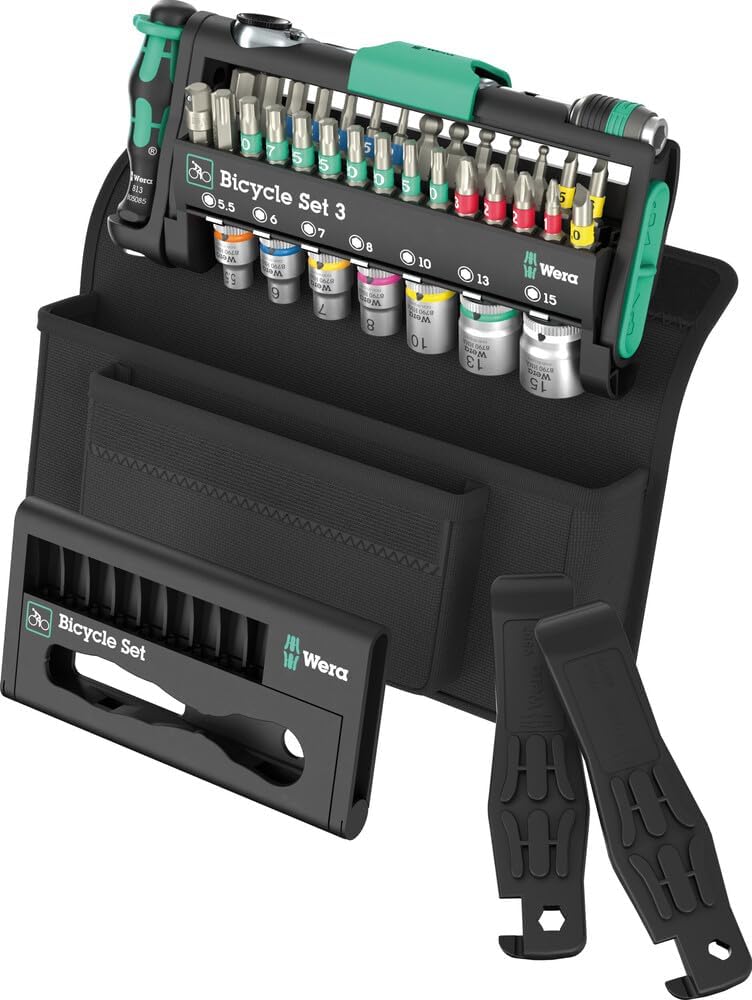 Kit d’eines per a bicicleta de 41 peces Wera Bicycle Set 3 ref.004187
