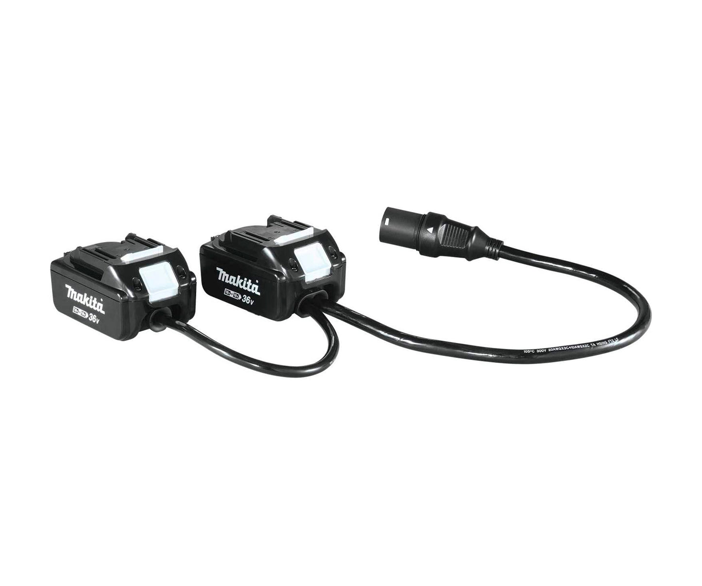 Adaptador doble per a motxilla 18 x 2 191J51-5 sense bateries Makita