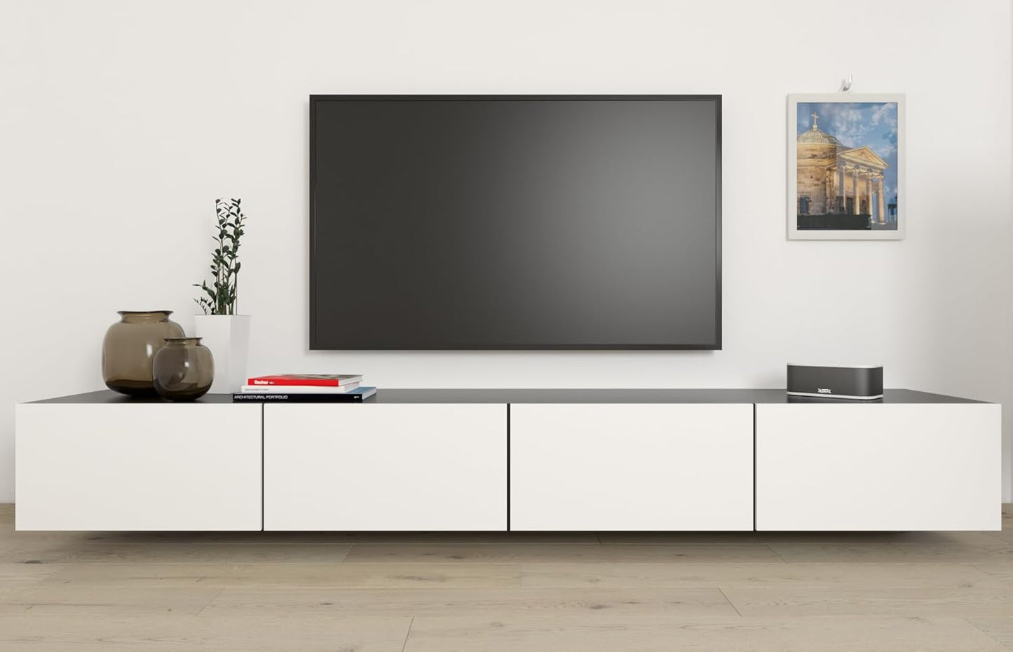 Caixa de 4 tacs de niló i acer HybridPower 10 x 90 FUS Fischer