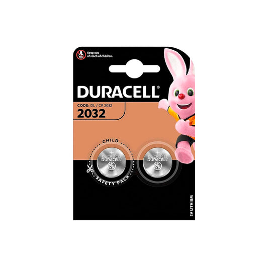 Paquet de 2 micropiles de botó de liti Duracell Plus Power CR2032 de 3 V