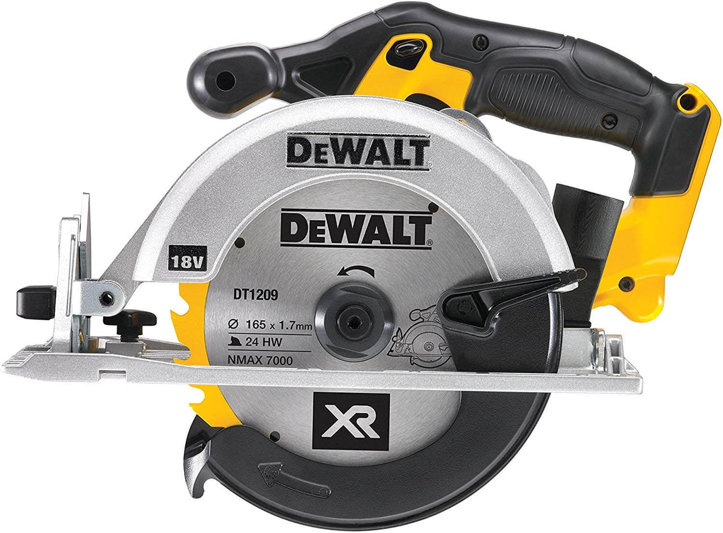 Serra circular Dewalt XR de 18V amb maletí DCS391NT
