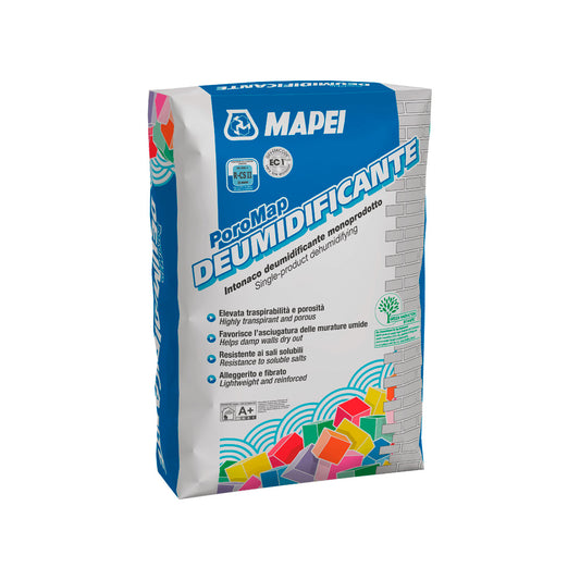 Morter antihumitat Poromap deshumidificant de 20 kg Mapei