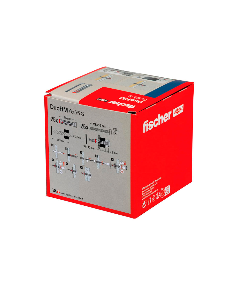 Caixa de tacs DuoHM S TX Fischer 25 unitats