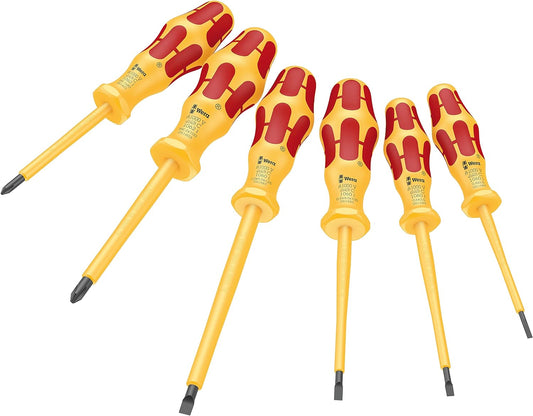 Joc de tornavisos Kraftform VDE de 6 peces Wera 1060 i/1062 i/6