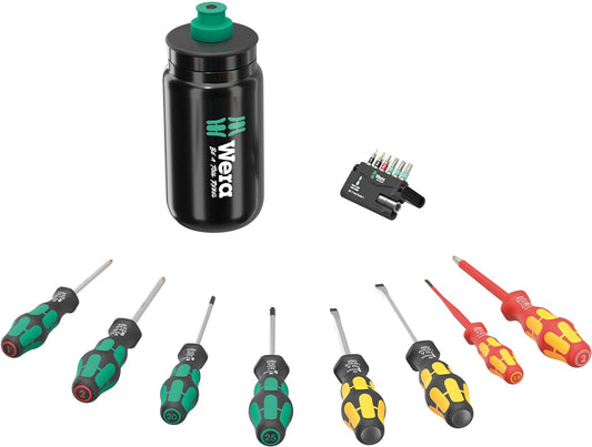 Joc de tornavisos Kraftform XL Bottle de 17 peces Wera 9540