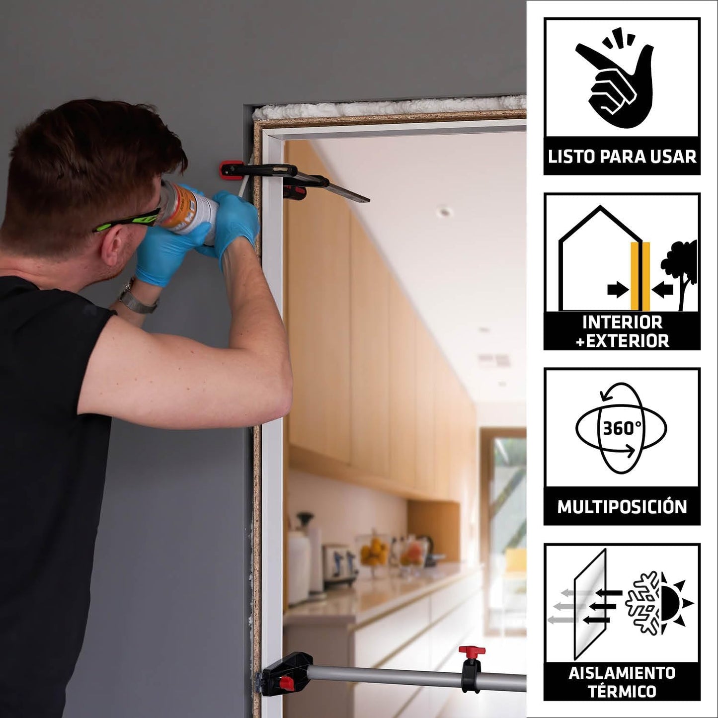 Escuma de poliuretà de 750ml Sika Boom-151 Multiposition