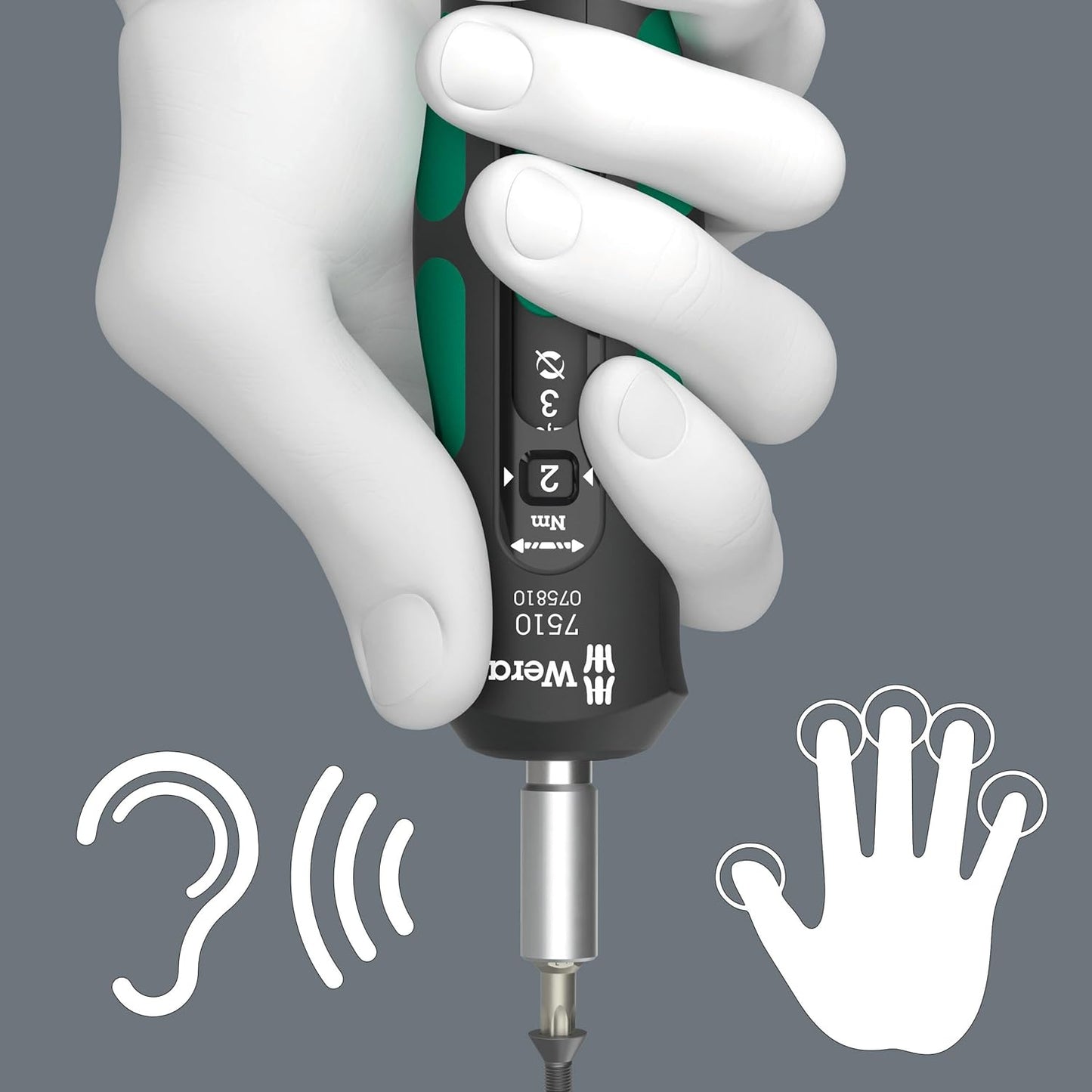 Joc d’eines de 14 peces per a plaquetes de tornejat Safe-Torque Speed Wera 7510/14