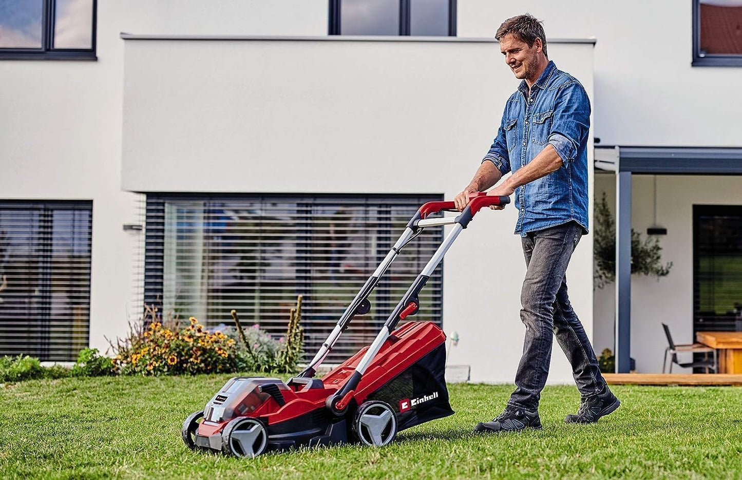 Tallagespa amb bateria 18V GE-CM 36/34-1 Li-Solo Einhell
