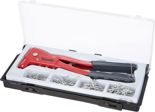 Set de rebladora amb 100 reblons KWB 49407190