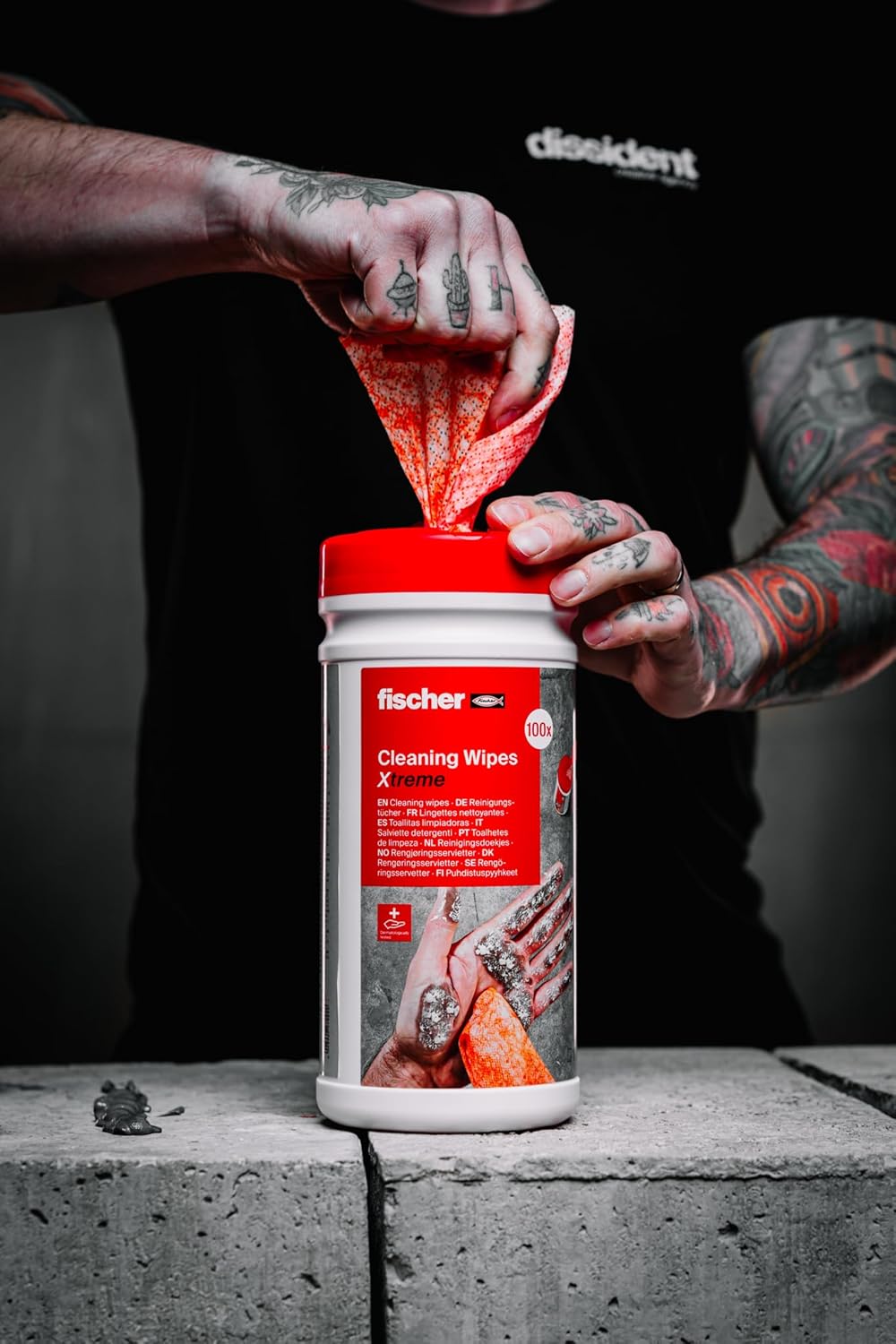 Tovalloletes de neteja Xtreme Fischer 100uds