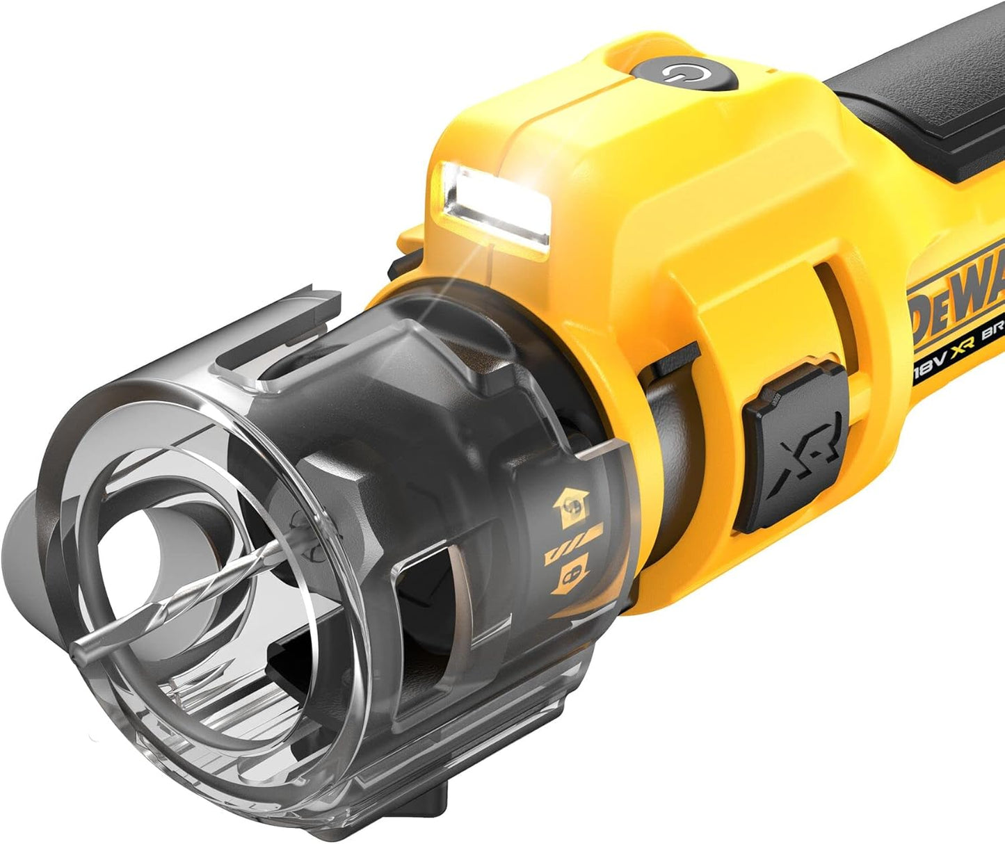 Serra per tallar guix Dewalt DCE555N-XJ 18V XR