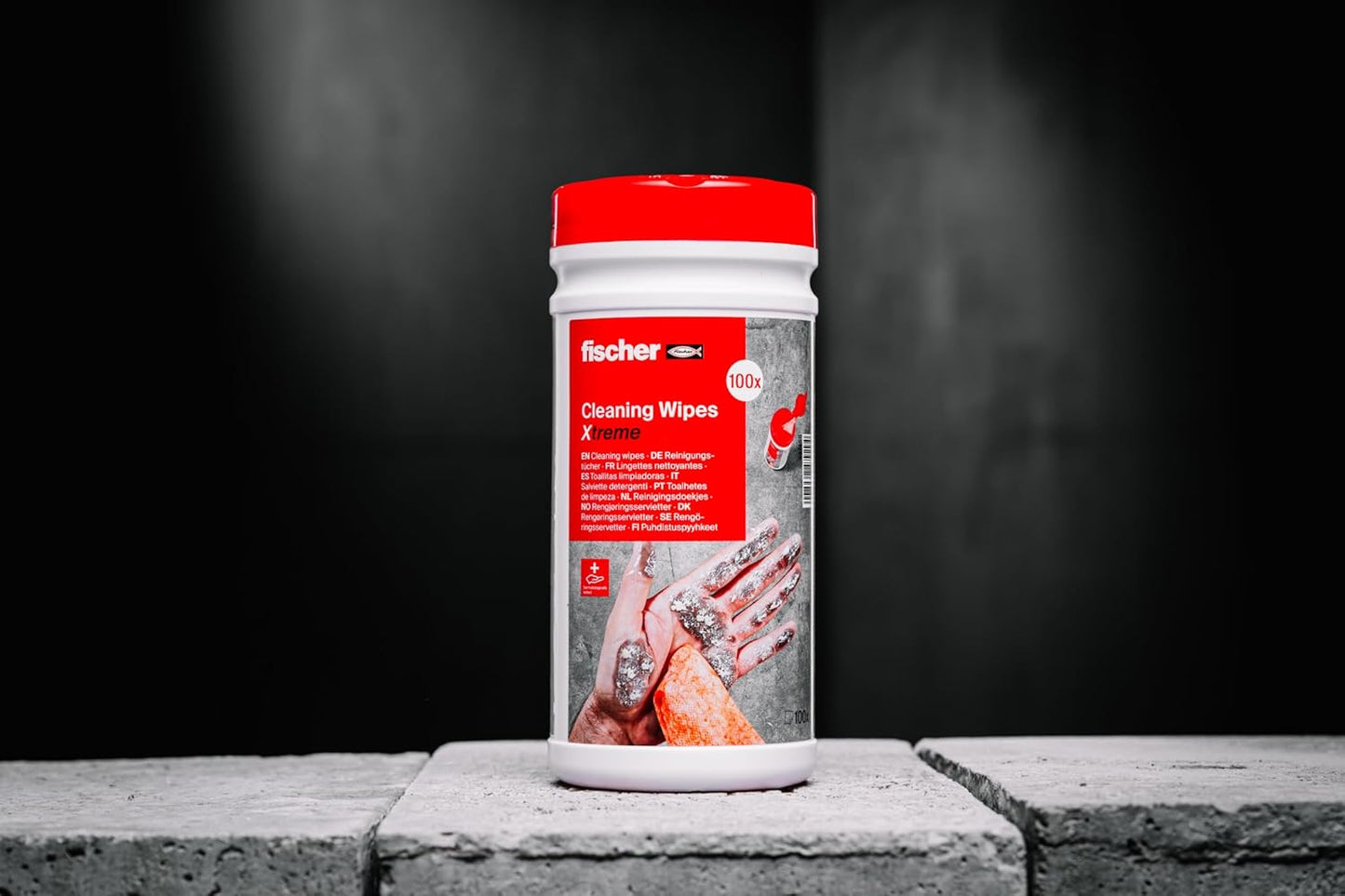 Tovalloletes de neteja Xtreme Fischer 100uds
