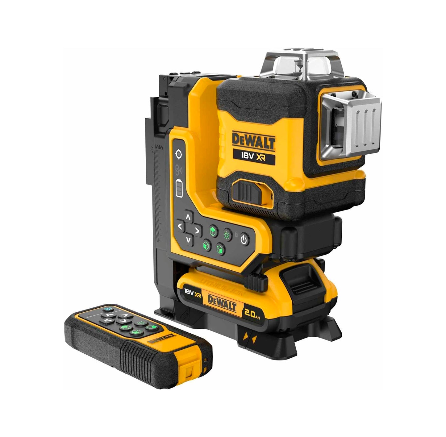 Nivell làser autonivellant verd amb comandament a distància, 3 línies de 360º XR 18V Dewalt DCLE34035B