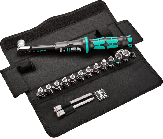 Joc d’eines per cargolar per a bicicletes 16 peces Wera Bicycle Set Torque 1 ref.004180