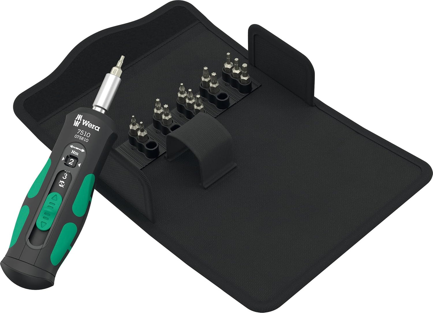 Joc d’eines de 14 peces per a plaquetes de tornejat Safe-Torque Speed Wera 7510/14