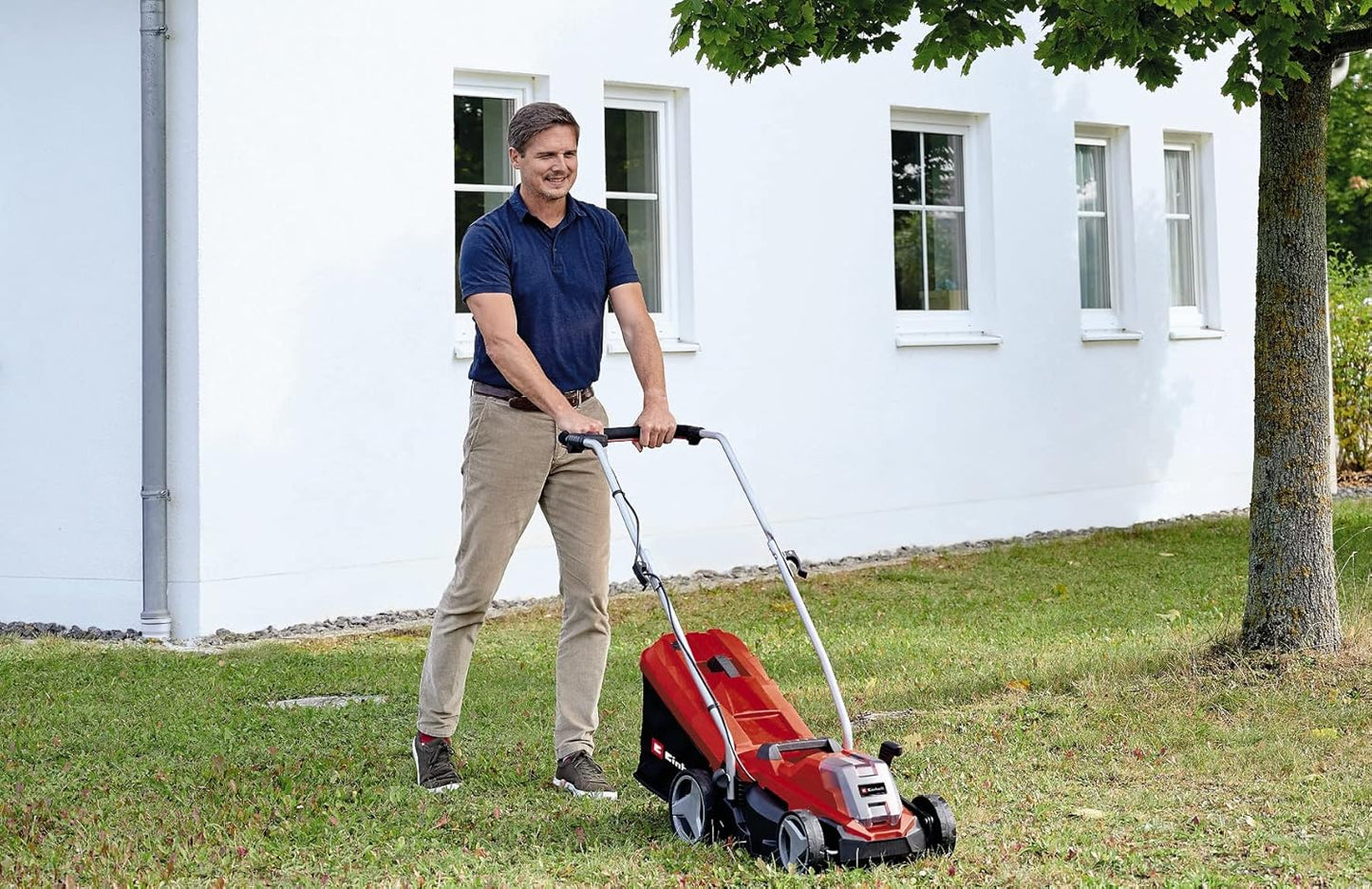 Tallagespa amb bateria i carregador 18V GE-CM 18/33 Li Einhell