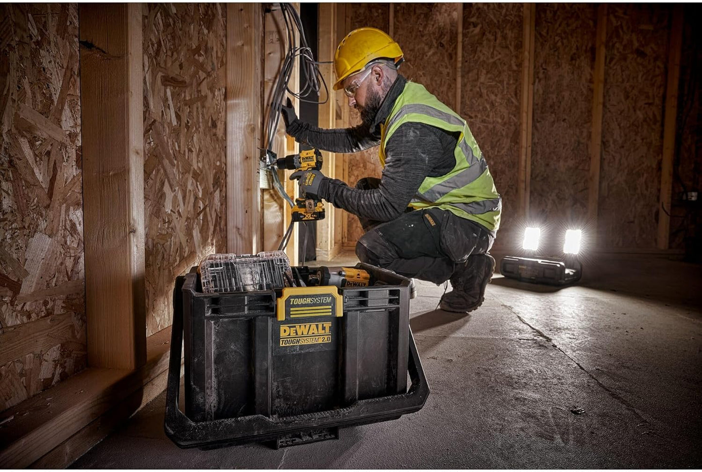 Caixa amb llum 2 en 1 TOUGHSYSTEM 2.0 Dewalt DWST08061