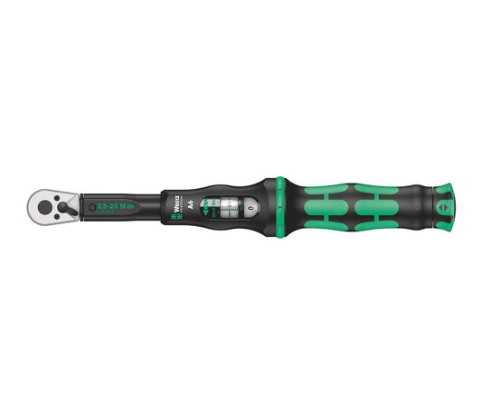 Clau dinamomètrica amb carraca reversible 2,5-25Nm Wera Click-Torque A 6 ref.075605