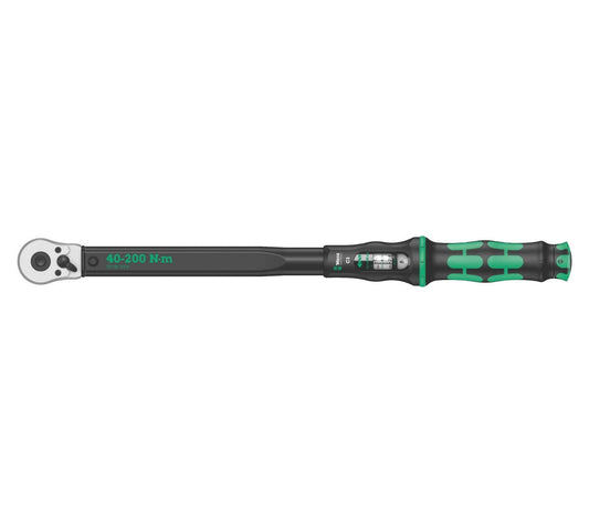 Clau dinamomètrica amb carraca reversible 40-200Nm Wera Click-Torque C 3 ref.075622