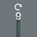 Llave dinamométrica con carraca reversible 60-300Nm Wera Click-Torque C 4 ref.075623