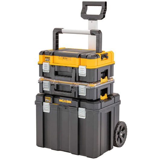Sistema mòbil d’emmagatzematge amb rodes Tstak, torre de 3 peces IP54 Dewalt DWST83411-1