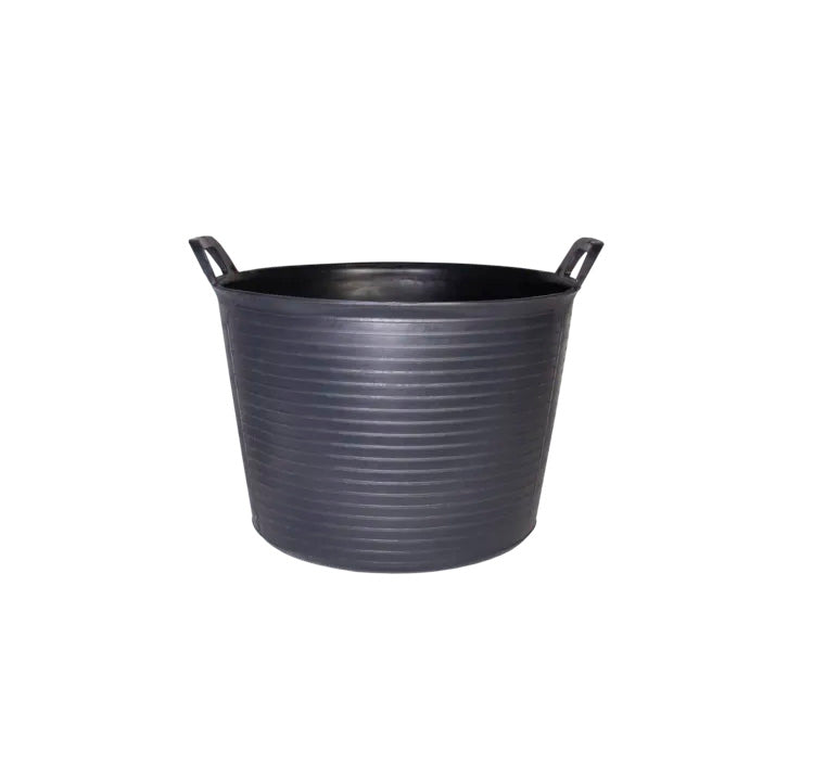 Cabàs de plàstic negre núm. 3 "FLEXTUB" 40L Rubi