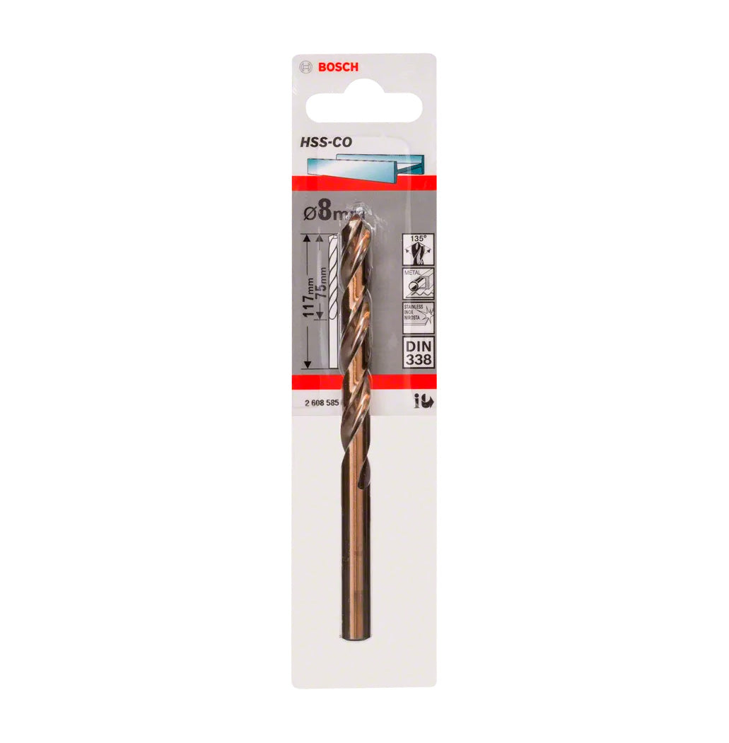 Broca de cobalt HSS-Co DIN338 Bosch