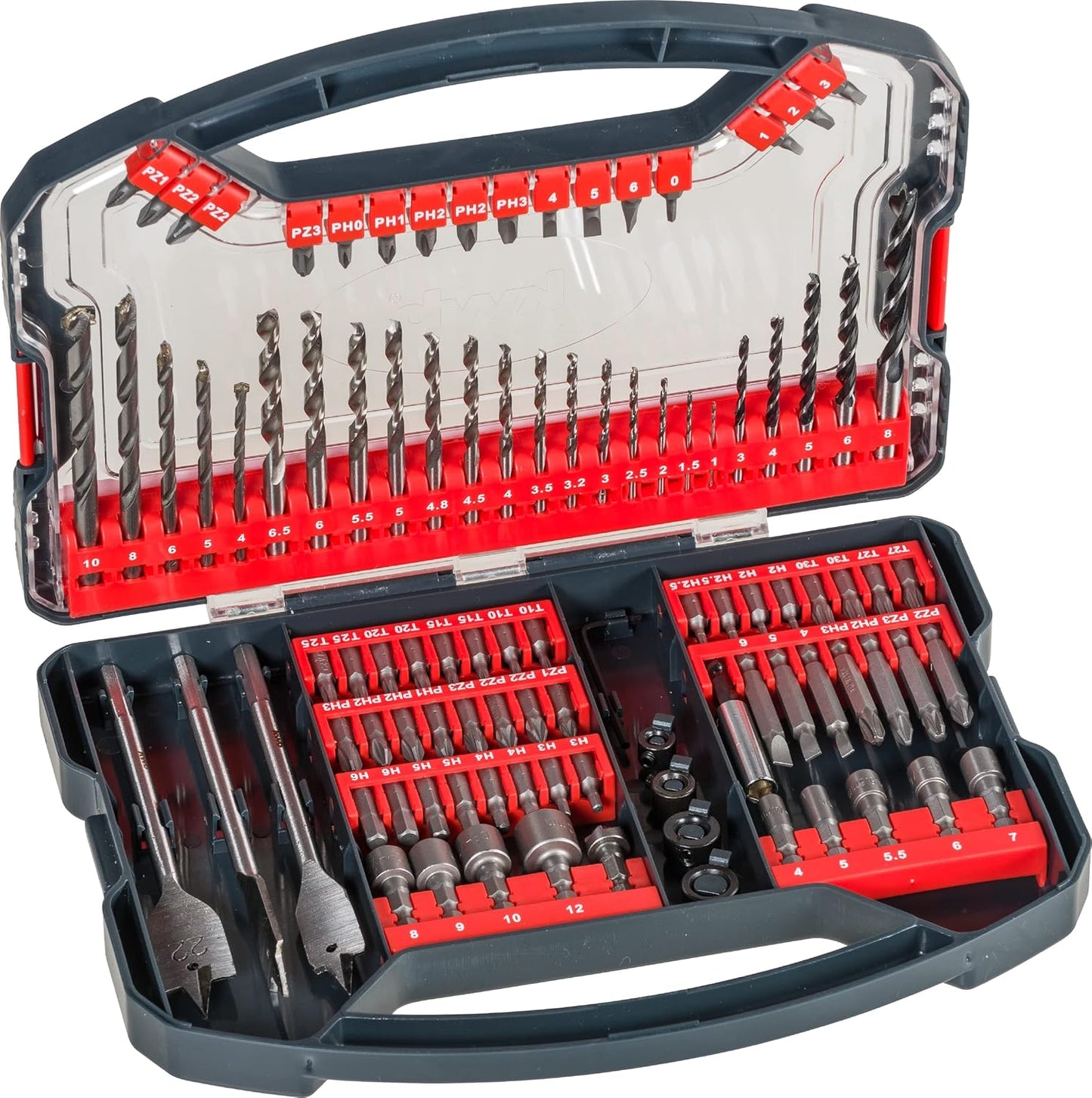 Set de 101pcs de broques i puntes KWB 49109110
