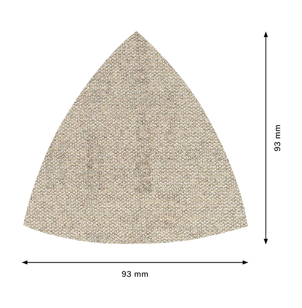Malla de vidre EXPERT M480 per a polidores delta de 93mm 80g 5uds Bosch