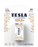 Blister 1 pila Tesla 9V GOLD+ 6LR61