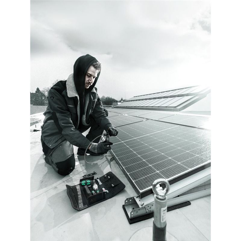 Joc d’eines per al muntatge de sistemes fotovoltaics de 7 peces Wera 9524