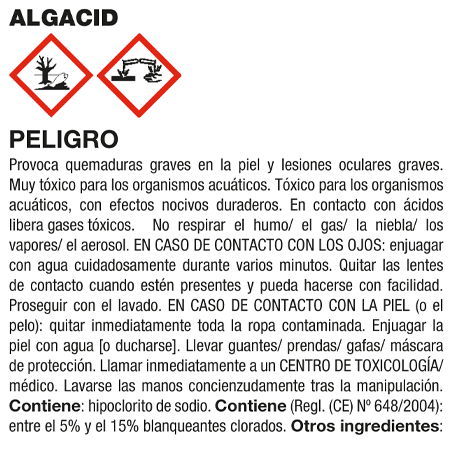 Esprai detergent antiverdet per a exteriors, 500 ml Fila ALGACID