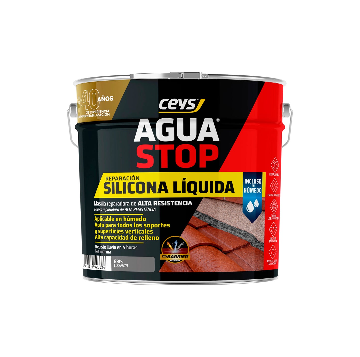 Silicona líquida de 4kg Aguastop Ceys