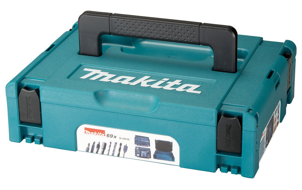 Maletí d’accessoris en Makpac, 69 peces Makita B-49638