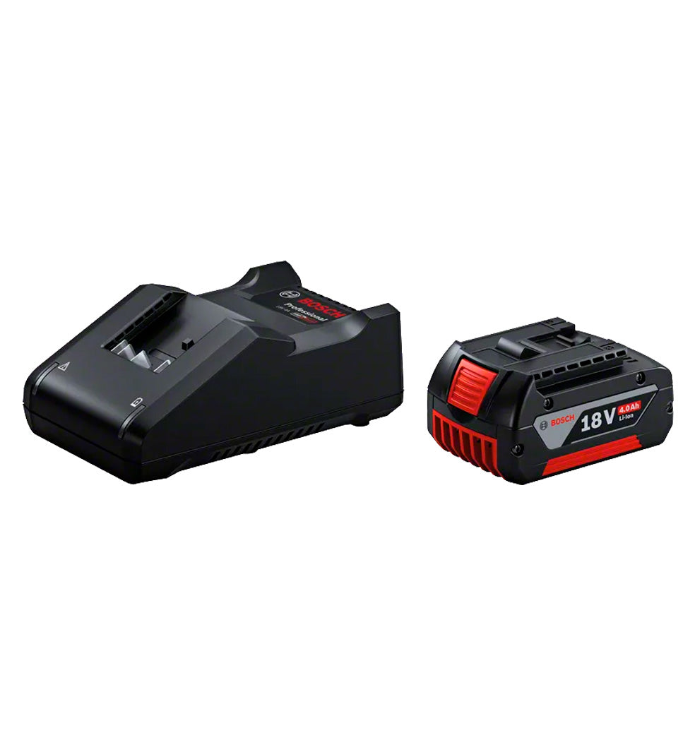 Set de bateria GBA 18 V 4 Ah + carregador GAL 18V-40 Bosch