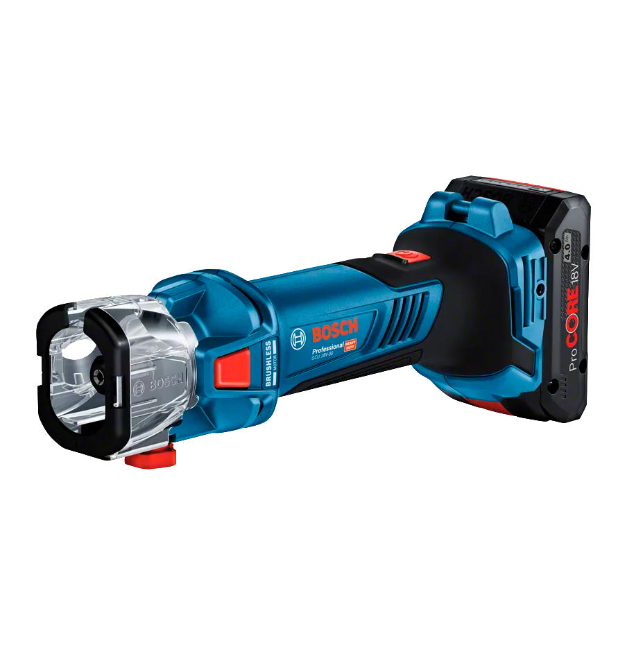 Fresadora de tall amb bateria per a plaques de guix de 12 mm 18 V GCU 125-1 AE Bosch