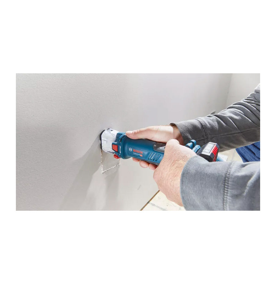 Fresadora de tall amb bateria per a plaques de guix de 12 mm 18 V GCU 125-1 AE Bosch