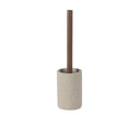 Escombreta de poliresina amb textura Ø9x36cm Andrea House