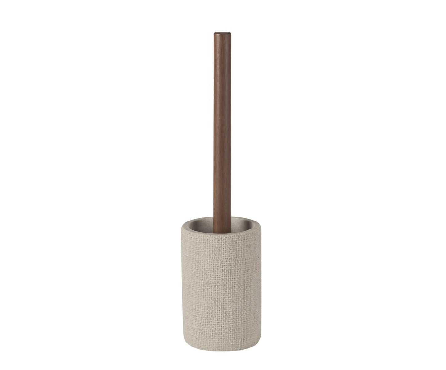 Escombreta de poliresina amb textura Ø9x36cm Andrea House