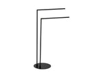 Tovalloler de peu de metall negre industrial Andrea House